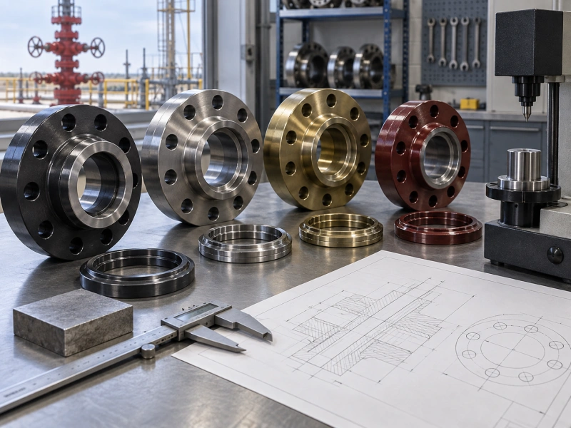 api 6a flange material selection and inspection