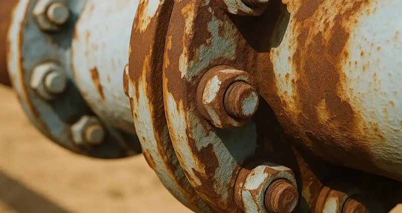 corrosion prevention in industrial flange maintenance