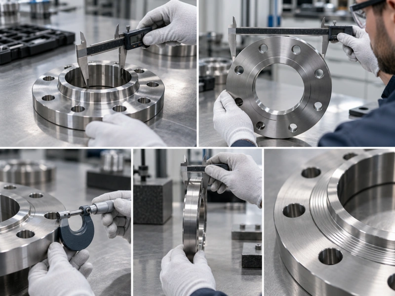 flange dimensional inspection