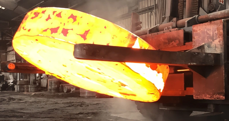 flange forging method