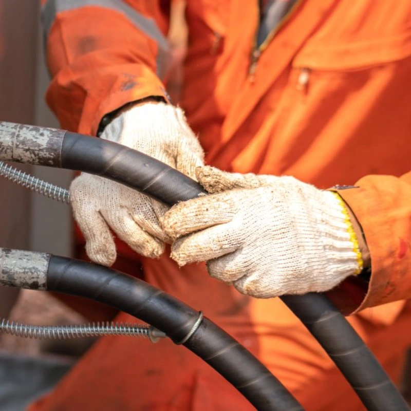 material handling hose repair