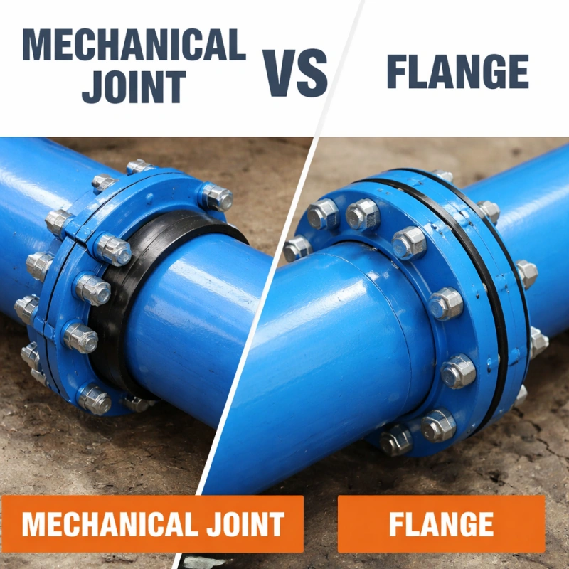 mechanical joint vs flange