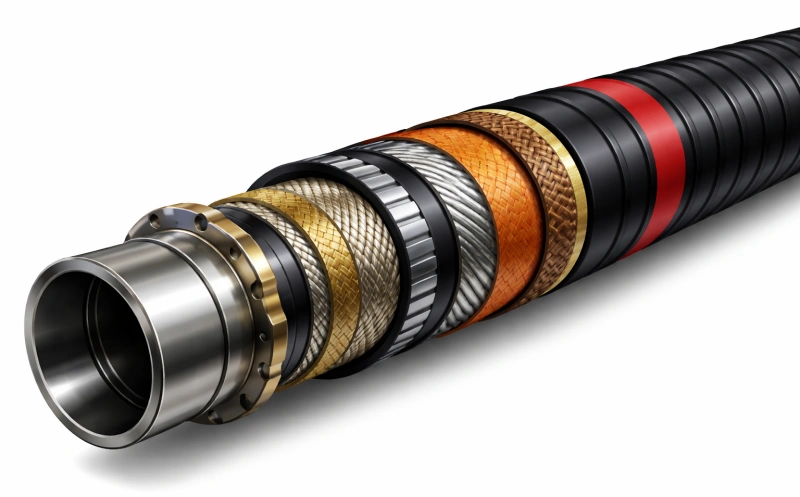 construction and features of rotary hoses