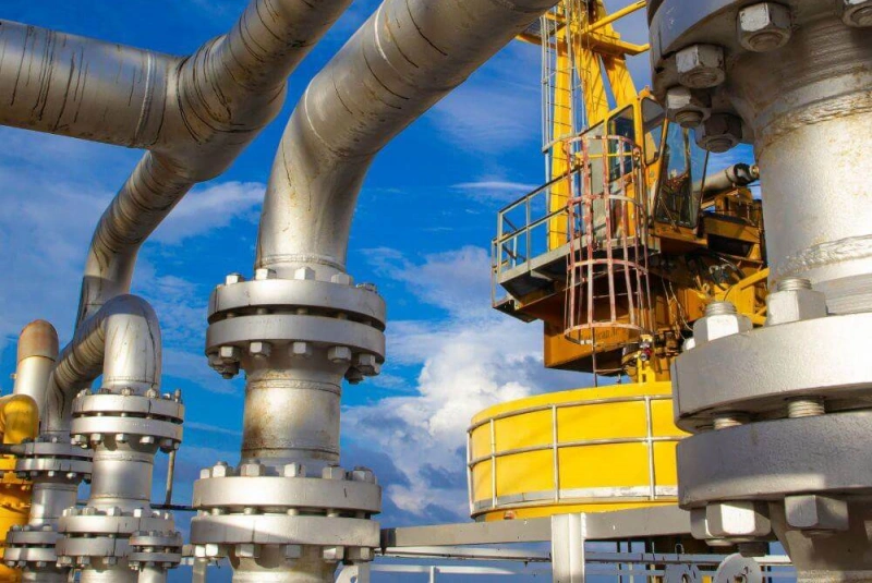 function of flange in oil and gas