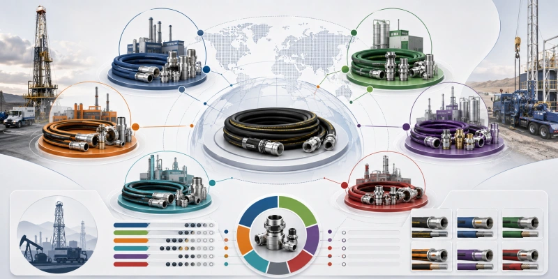 competitive landscape in the global well service hose market