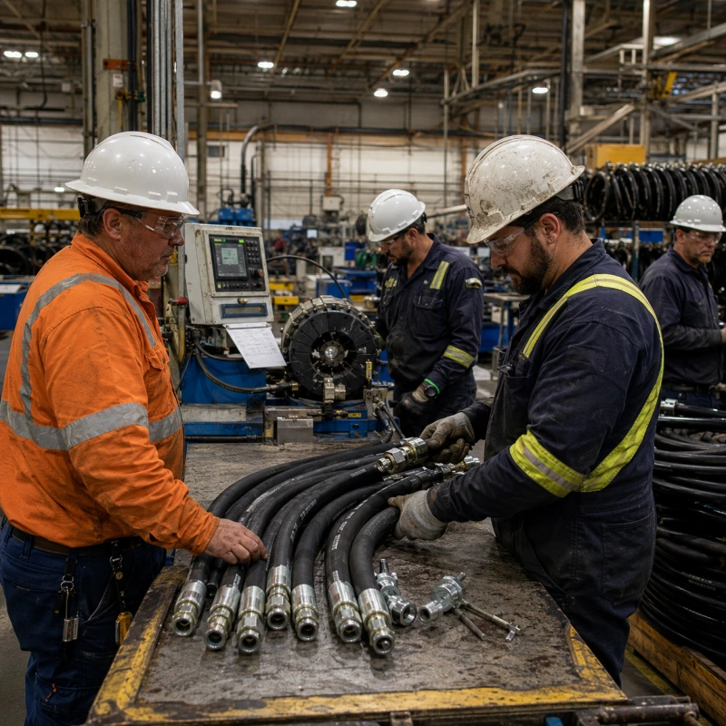 msha hydraulic hose manufacturers