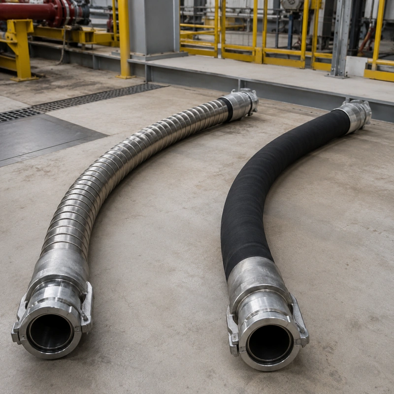 armored vs unarmored api 16c hose