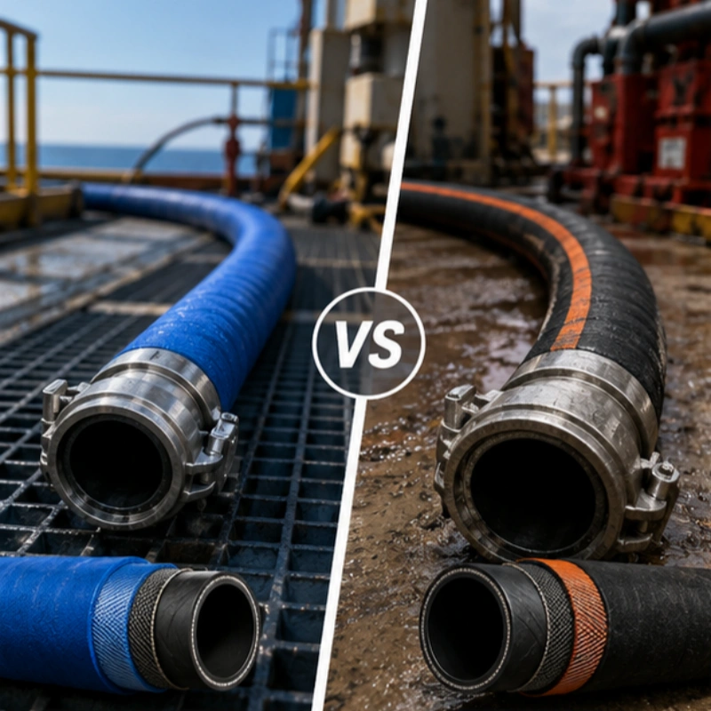 degassing hose vs mud hose