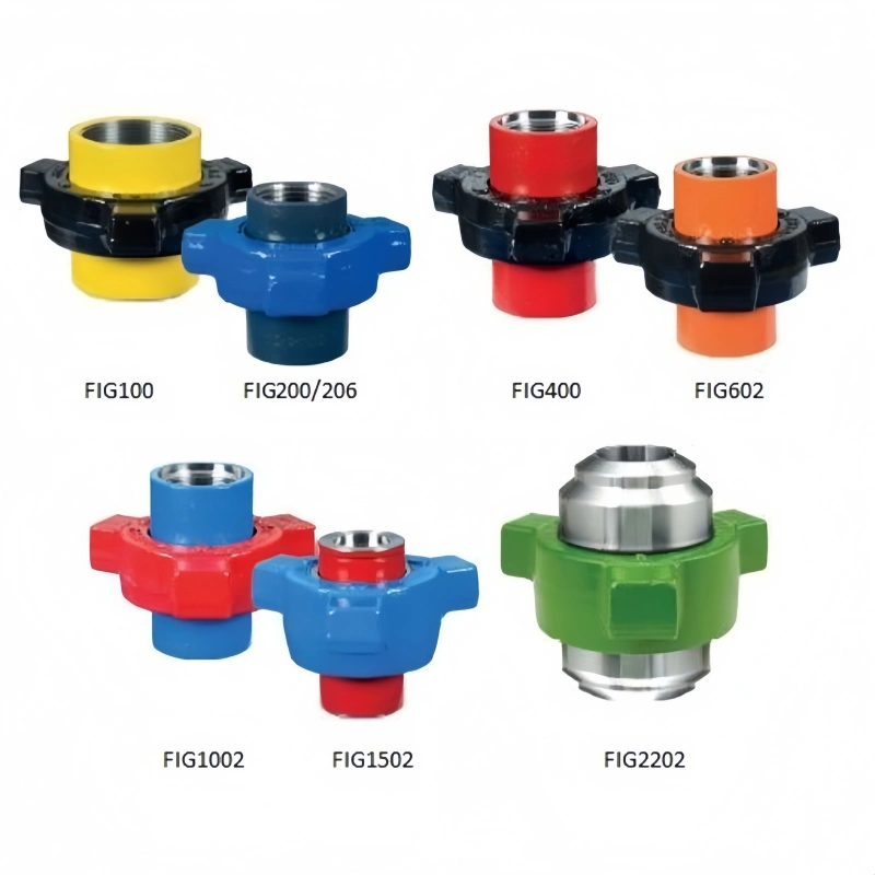 hammer union pressure ratings and color codes