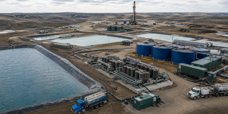 water management in shale oil and gas production