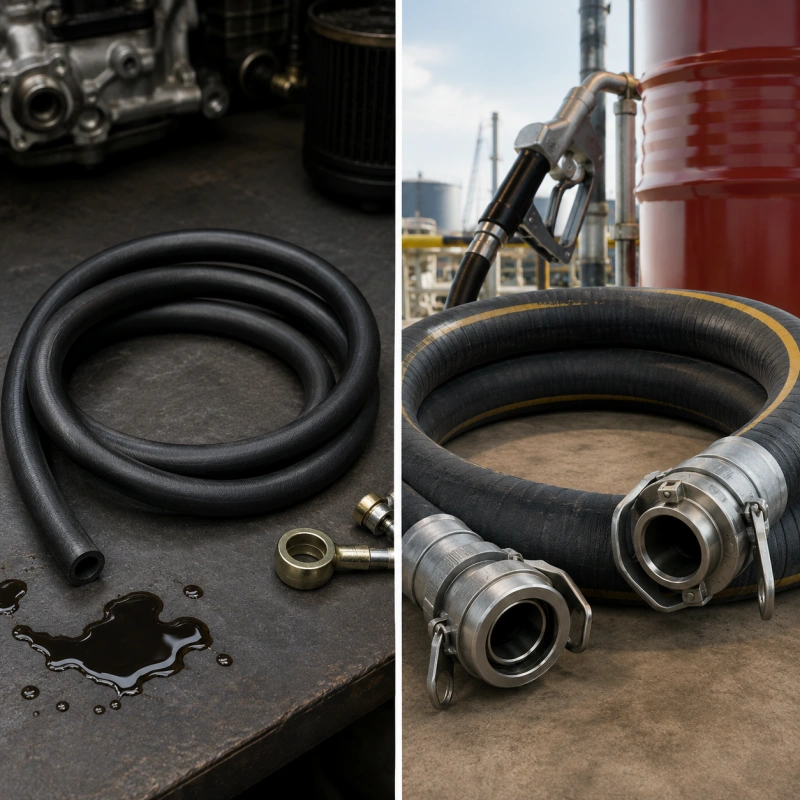oil hose vs petroleum hose