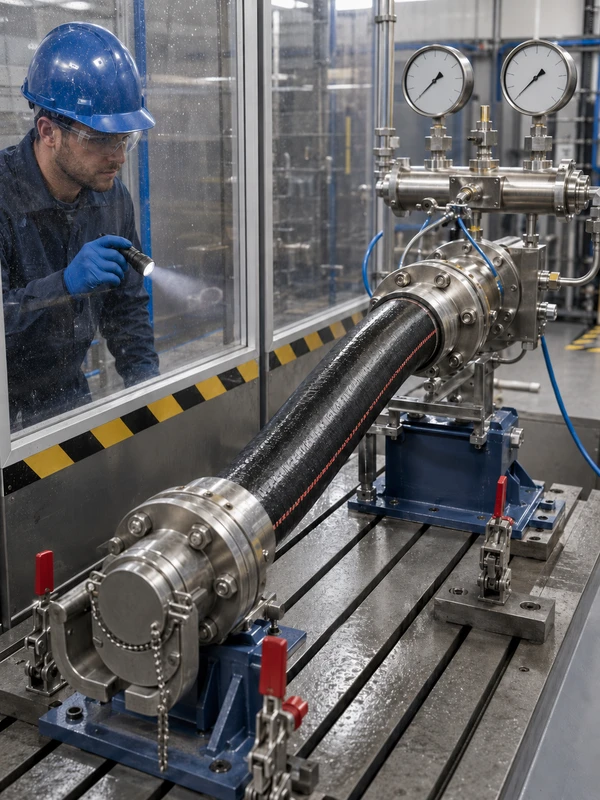 pressure leakage verification