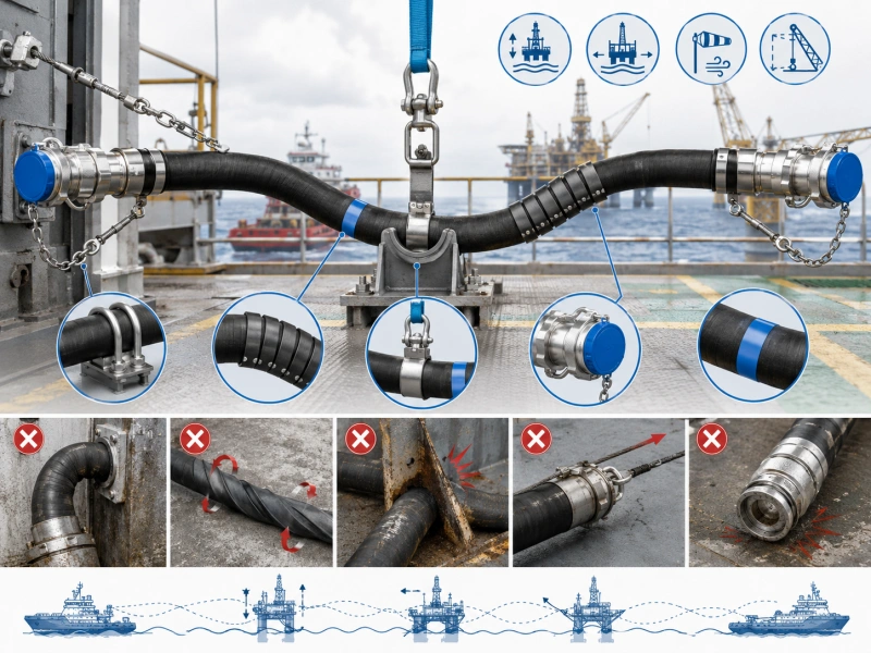 handling and routing control hose life